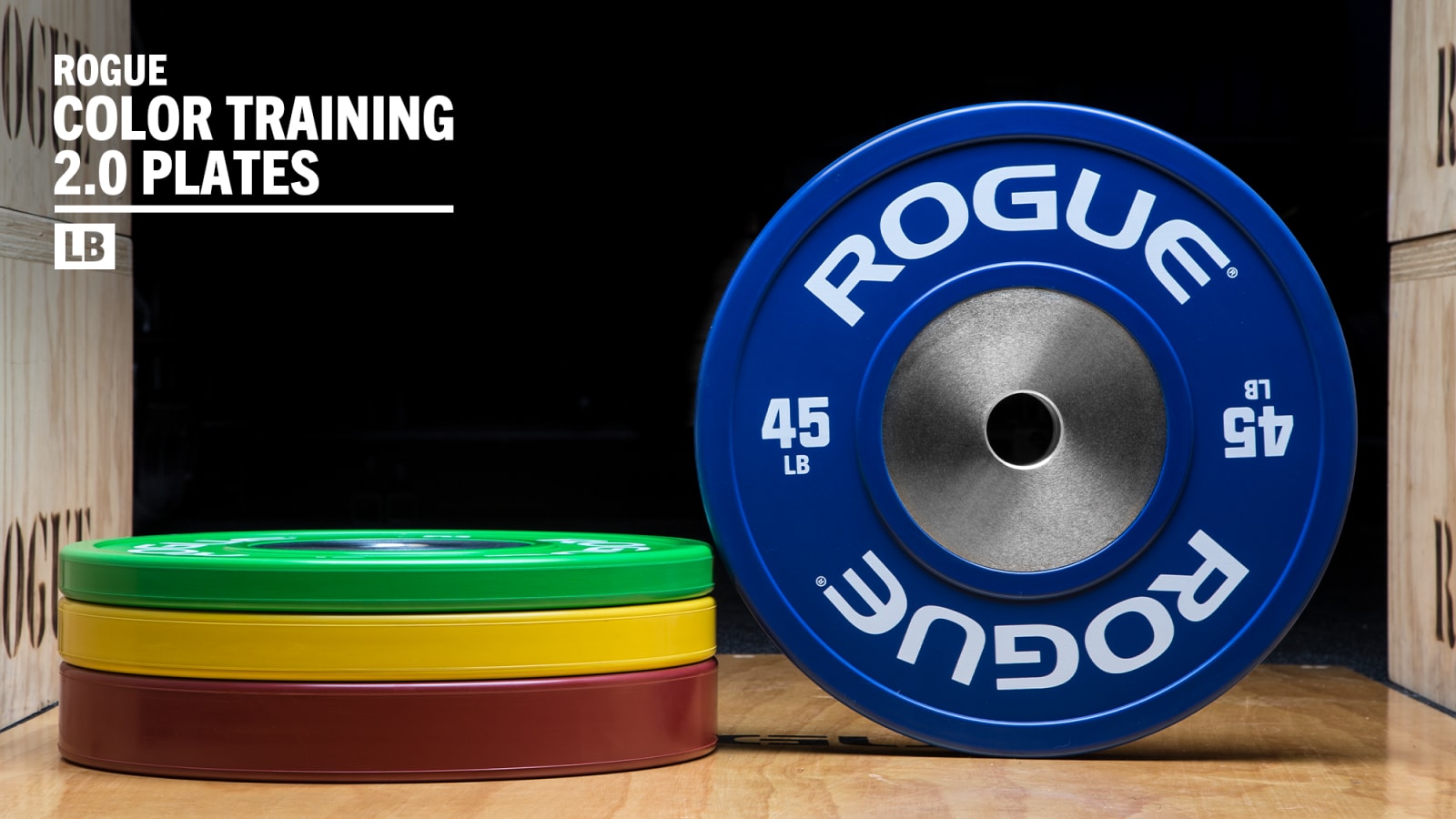 Rogue Color Training Plates - Weightlifting Plates - CrossFit